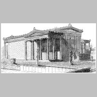 Erechtheion, Illustration from Illustrerad verldshistoria utgifven av E. Wallis. (Volume I), Wikipedia.png